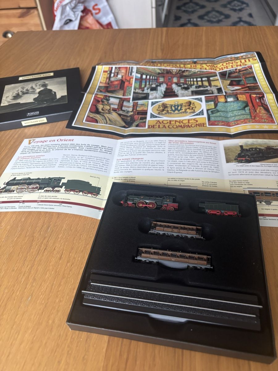 Modellini di ferrovie: Mini trains orient express – Nuovo e nell'imballaggio originale da Orbe venduto da car_8grw 1