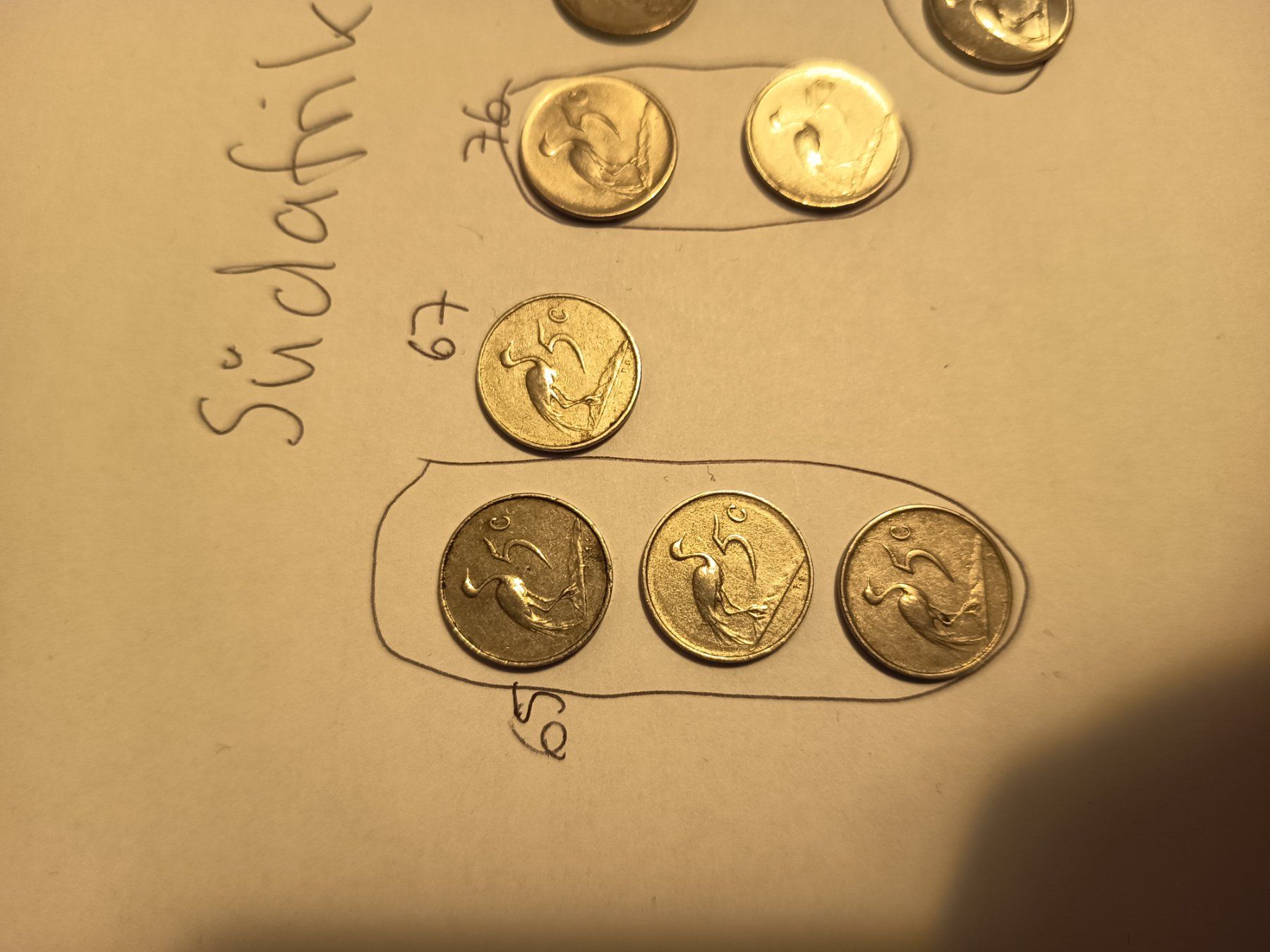 Tutti le monete: 5 cent 1965 -84 südafrika grip nr101 – Usato da Wattwil venduto da LuckyLegoandCoins 5