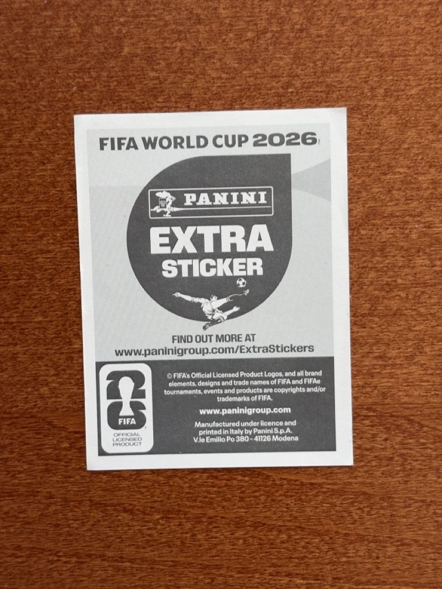Panini Carte collezionabili: Panini WM 2026-Extra Sticker Achraf Hakimi – Usato da Mollis venduto da nev_m2b6 1