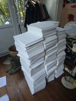 jede menge papier aus Baumwollmischung