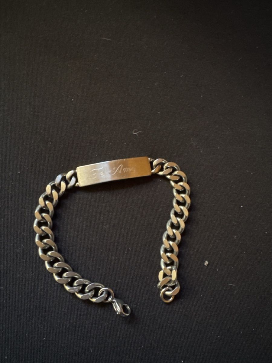 Catenine: Silber Kette mit Te Amo einschrifft – Usato da Walzenhausen venduto da petrarocket