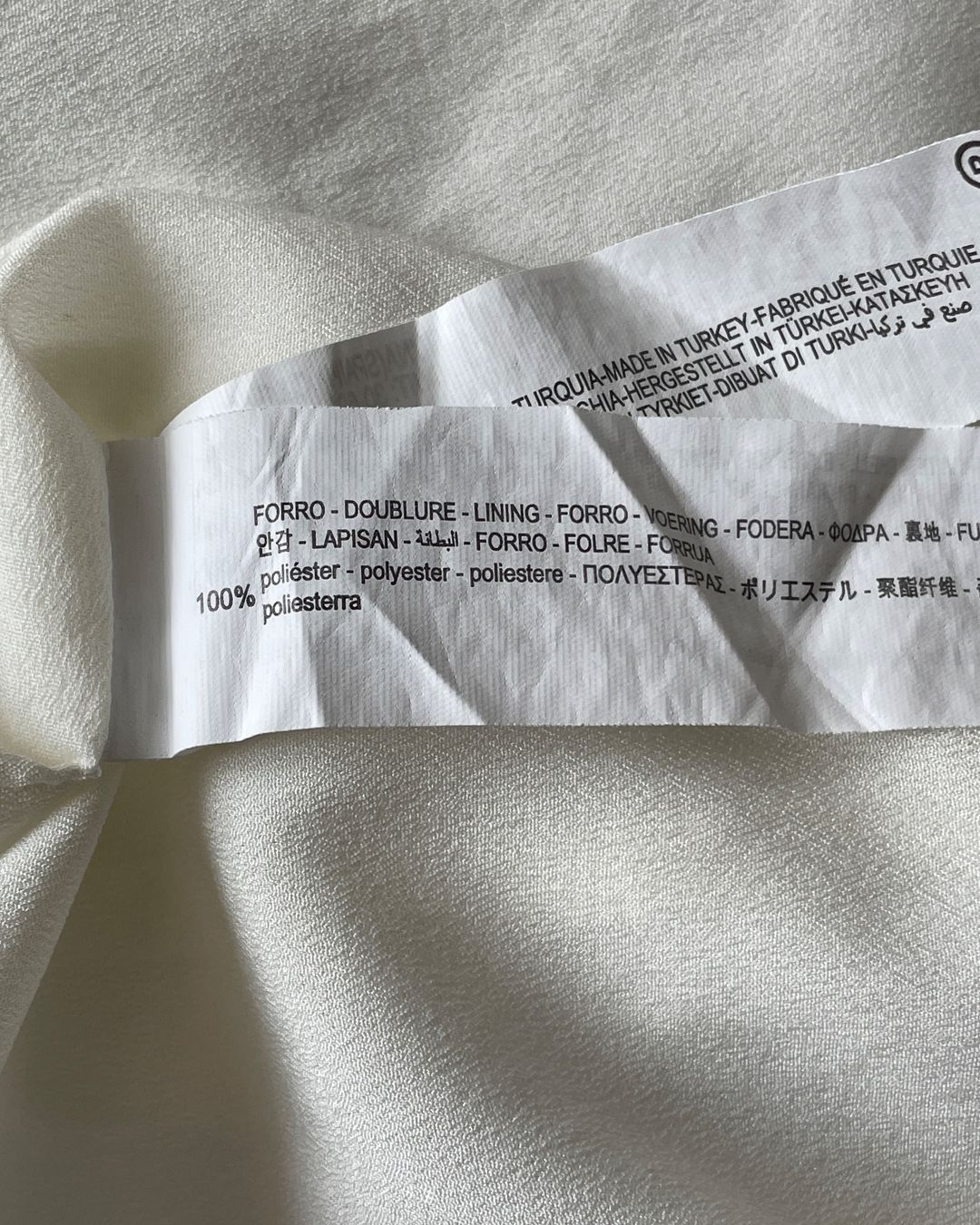 Zara Vestiti: Robe en lin Zara blanc, XS – Usato da Jussy venduto da Retrove 7