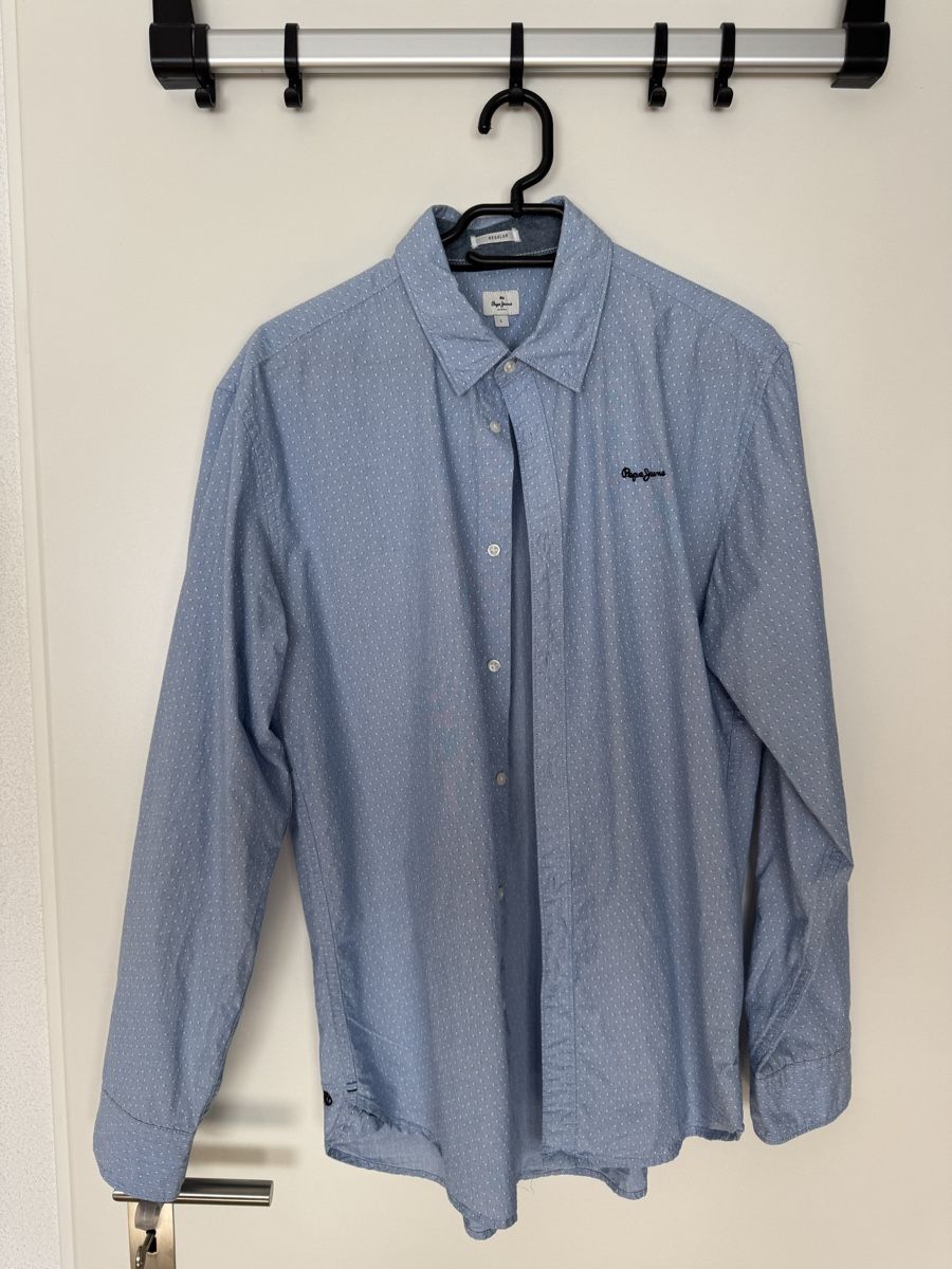 Pepe Jeans Hemden: Pepe Jeans Hemd, Grösse L, Top Zustand, Hellblau – Neu (gemäss Beschreibung) aus Muttenz von Ale69