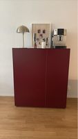 Highboard dunkelrot 2-türig und mit 2 Schubladen