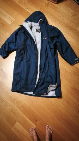 Bademantel Dryrobe , blau, grösse L -wenig benutzt