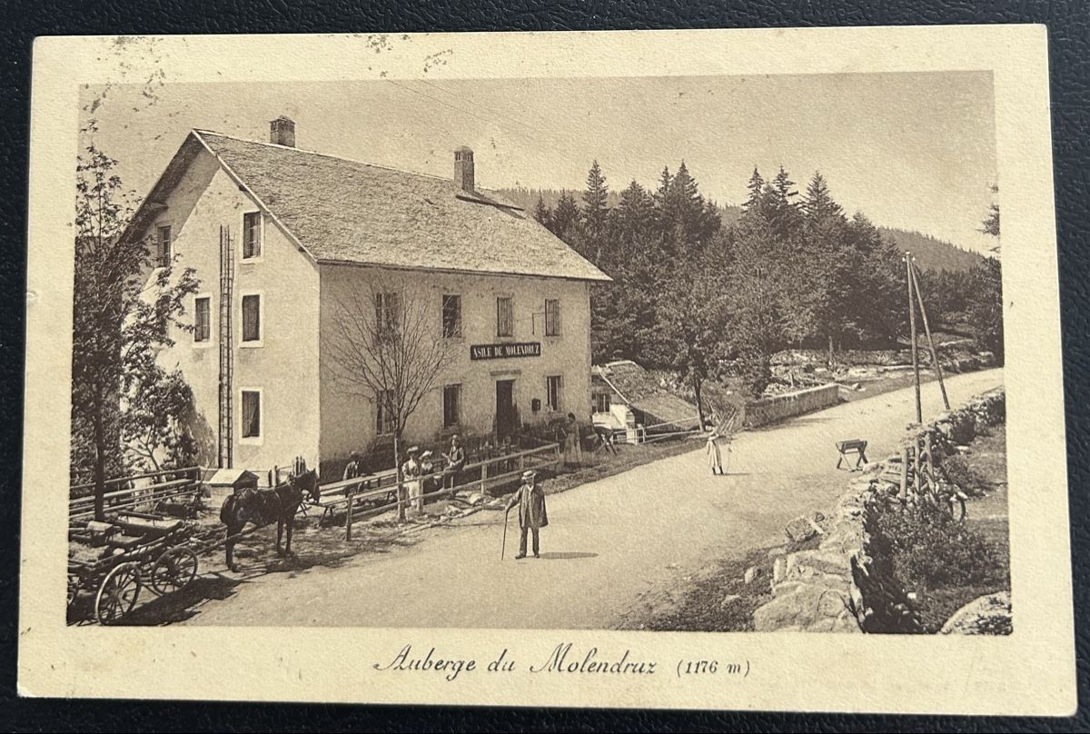 Ansichtskarten: Auberge da Molendruz – Gebraucht aus Horw von Tellbub