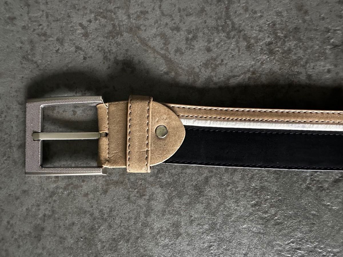 Cinture: Stylish Men's Leather Belt - Size – Usato da Niederlenz venduto da bul_m9x7 1
