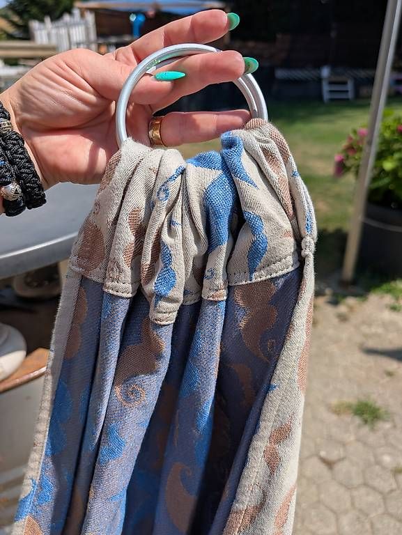 Kokadi Marsupi portabebè: Kokadi RingSling "Mustache Günther" – Usato da Schlossrued venduto da AM_5044 3