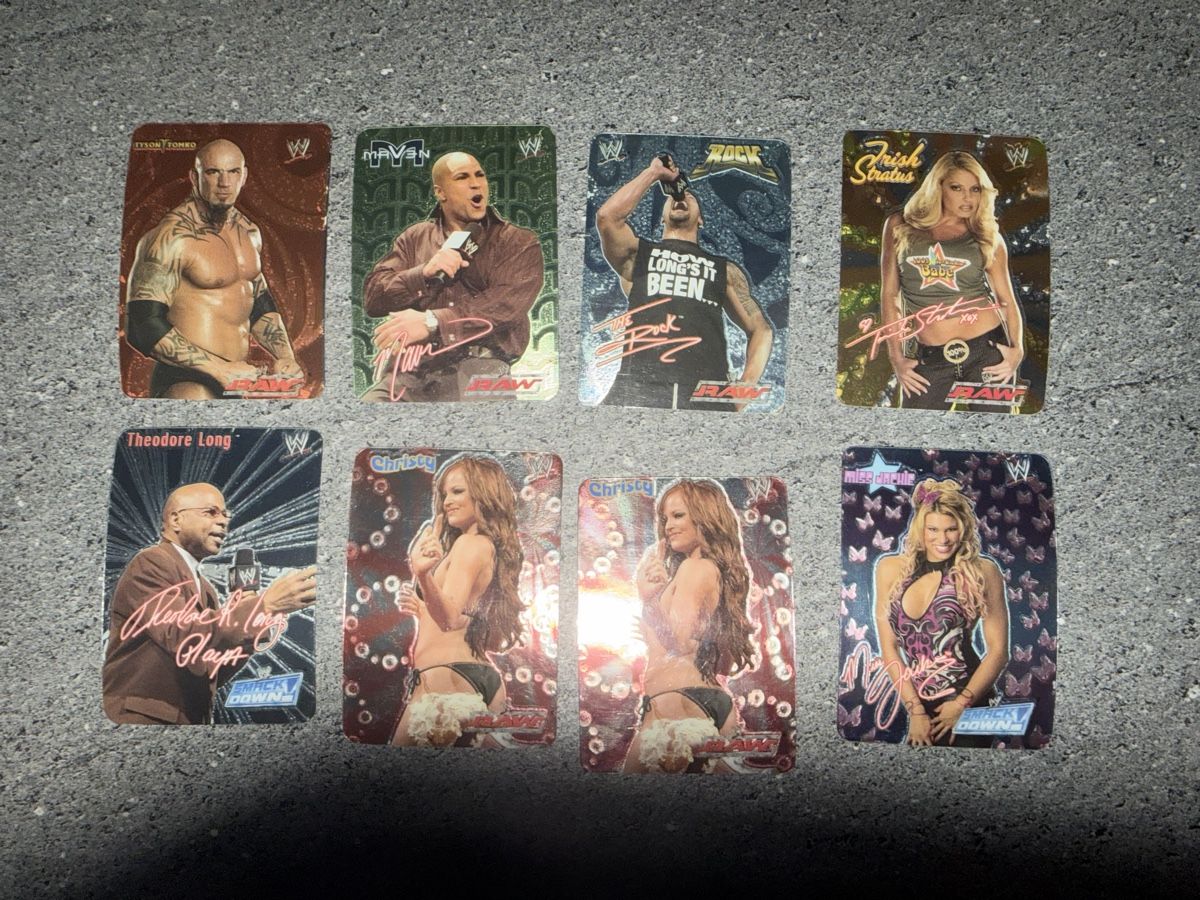 Cartes à collectionner: 120+ WWE LAMINCARDS 2004 – D'occasion à Giubiasco par th1_g22b 1