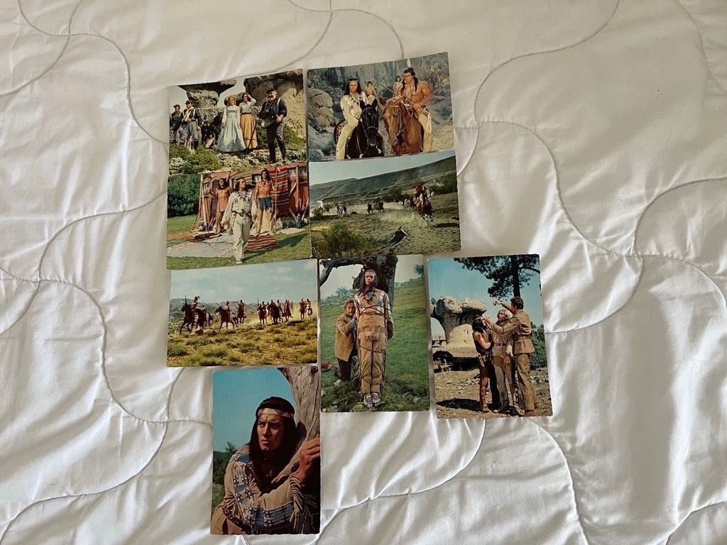 Cartoline postali: 15  AK VON WESTERNFILME – Usato da Steinach venduto da Momoco