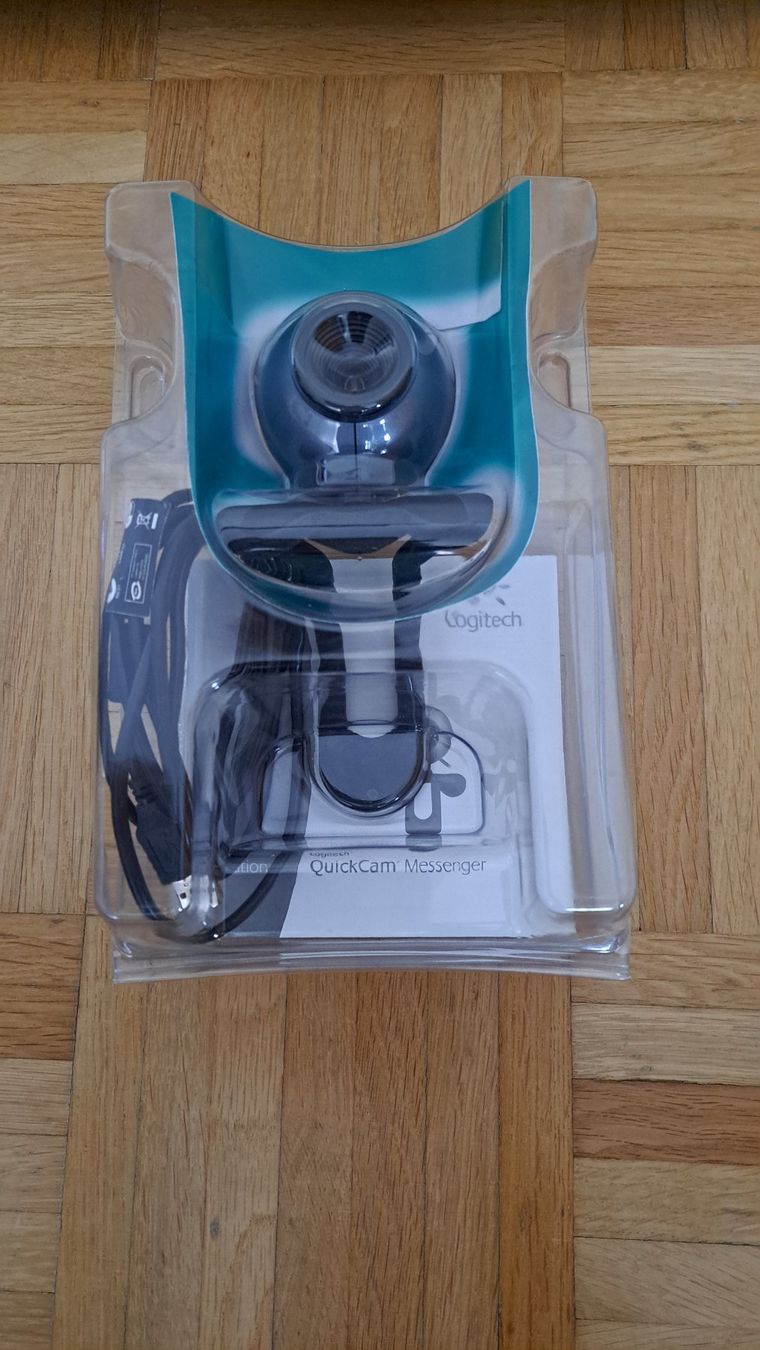 Logitech Webcam: Quick Cam Blau – Usato da Benzenschwil venduto da Conny083 1