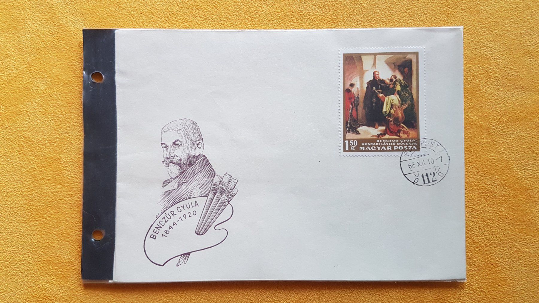 Tutti i francobolli: FDC - Benczur Gyula / Maler  - Ungarn 1966 – Nuovo (secondo la descrizione) da Reinach BL venduto da Dexy62