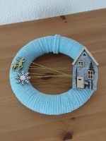 Winterlicher Türkranz