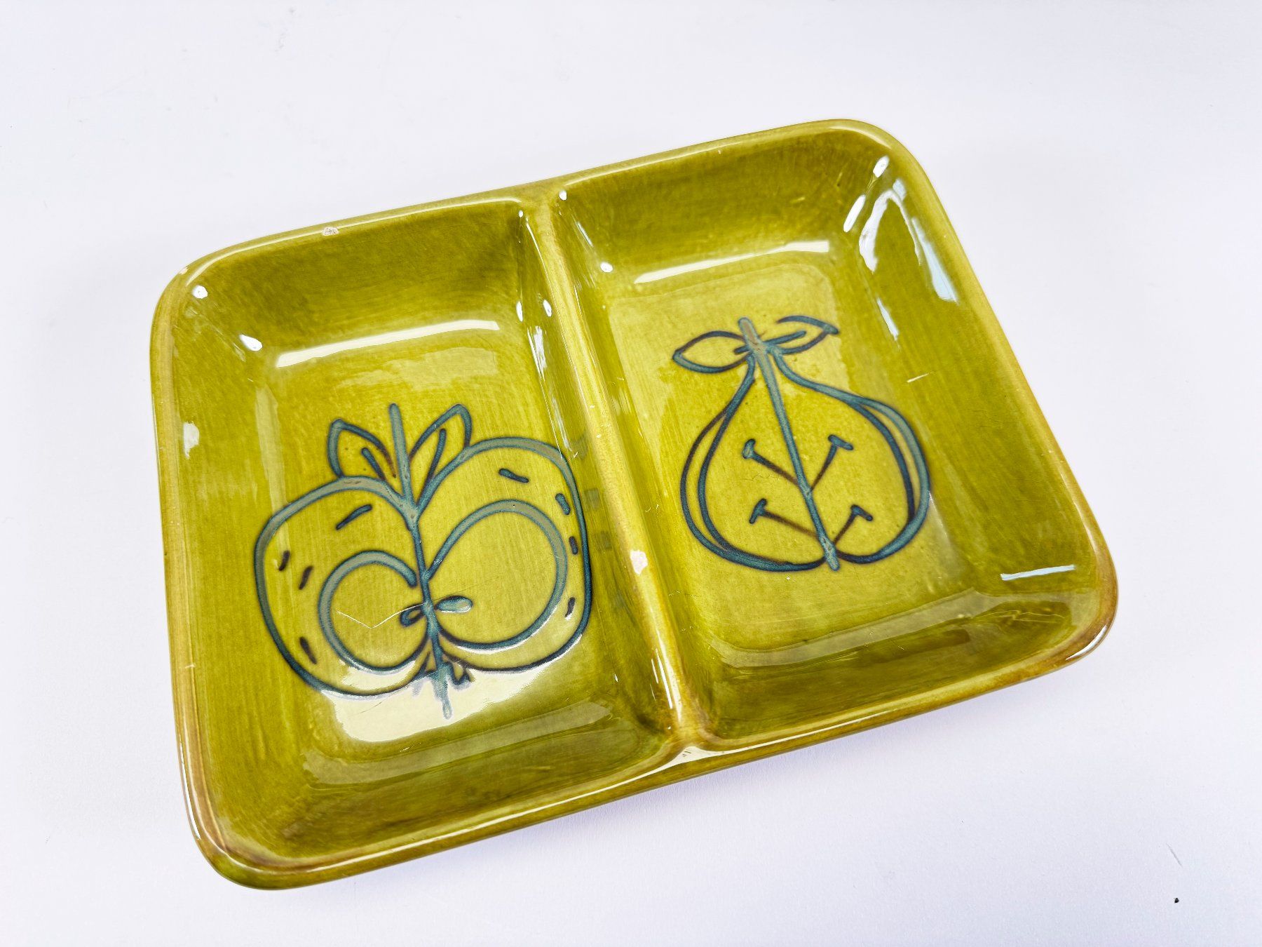 Set di piatti: Vintage Keramik-Service mit Apfeldesign, 9-teilig – Usato da Winterthur venduto da Anto-Bella 4