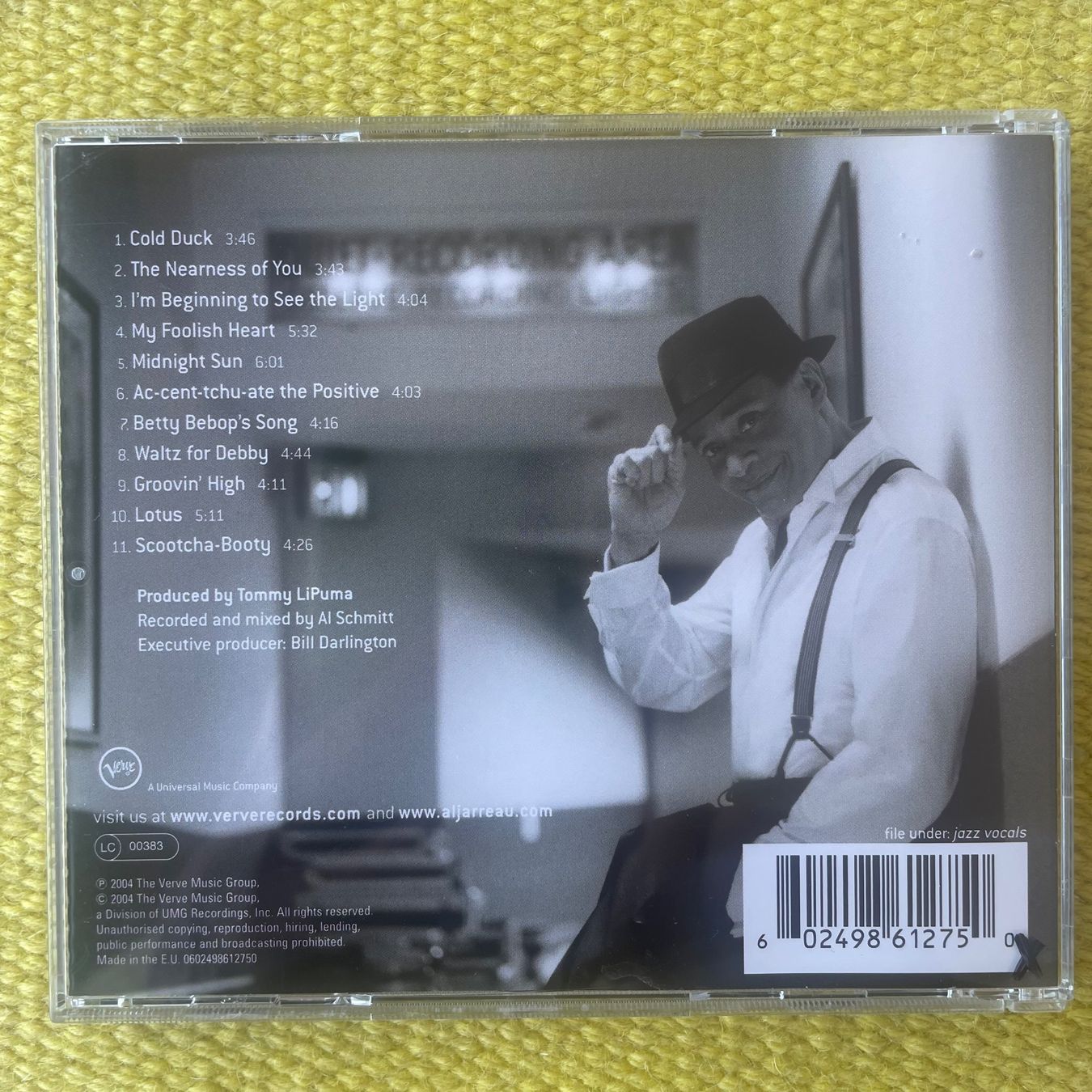 CDs: AL JARREAU-ACCENTUATE THE POSITIVE – D'occasion à Rorschacherberg par CD-Roli 1