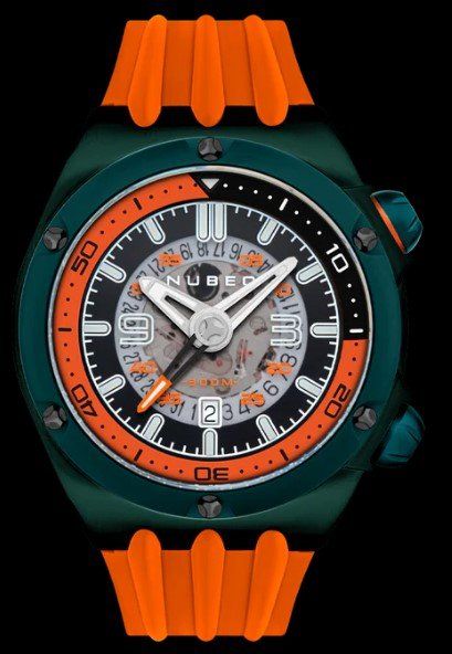 Nubeo Nereus Compressor Automatik 30 ATM Parrot Green (Neu (gemäss ...