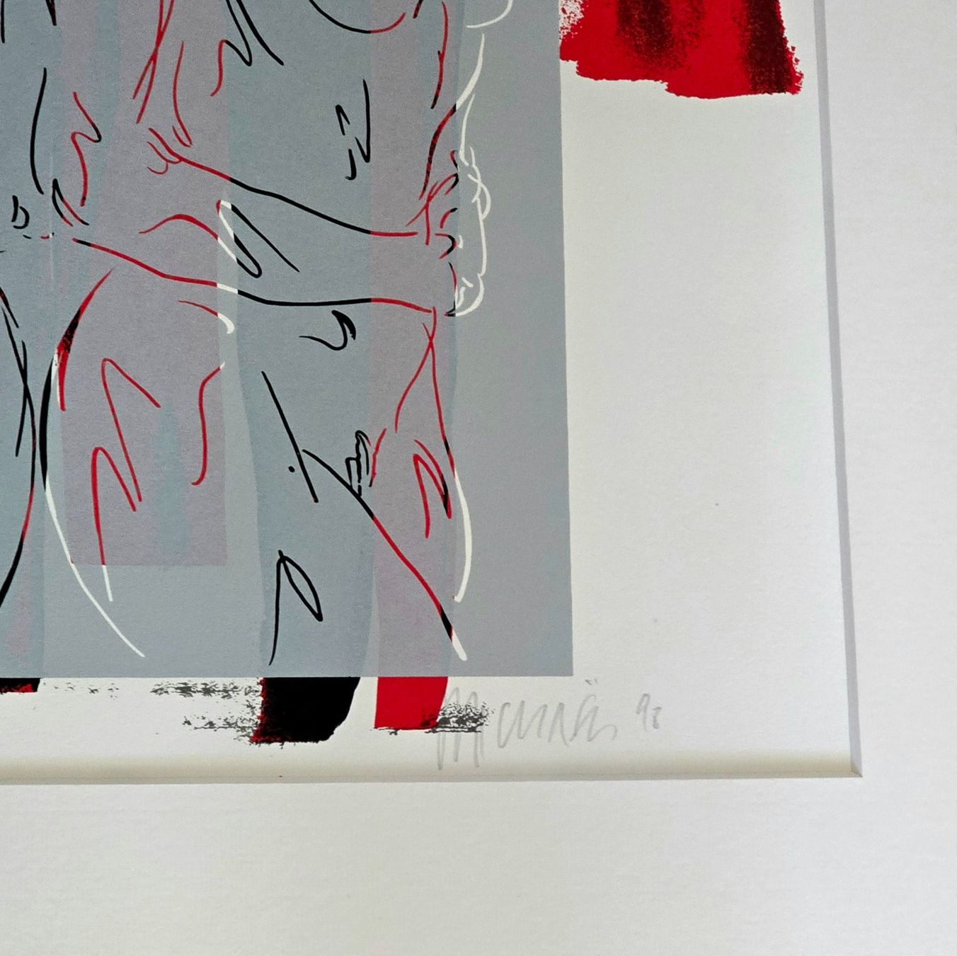 Grafica & Litografie: Michael Lucerne  - Farbserigrafie - handsigniert&nummeriert – Usato da Reinach BL venduto da Pendling 3