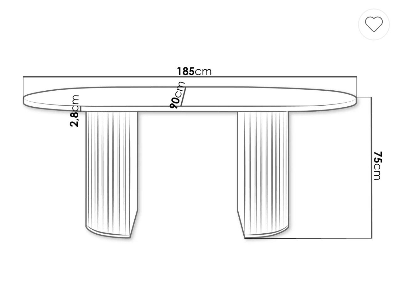 Tavoli: Tisch oval – Nuovo (secondo la descrizione) da Jona venduto da iri_8bx7 2