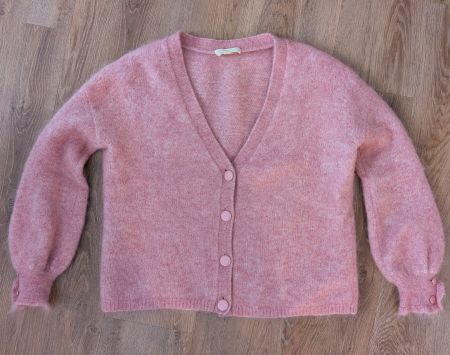 Sézane Mia Cardigan pink, Grösse S, wie neu