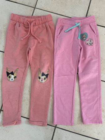 2 Sweat Trainerhosen Gr.116👧🏻l