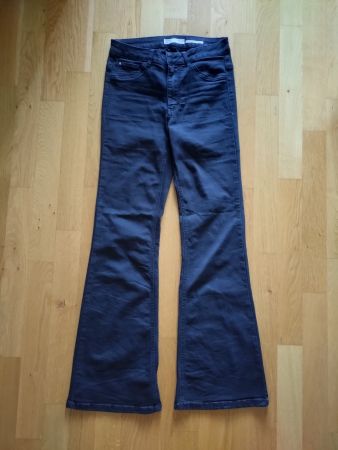 Bootcut Flared Stretch Jeans Mid Waist, Gr. M/38 /L32