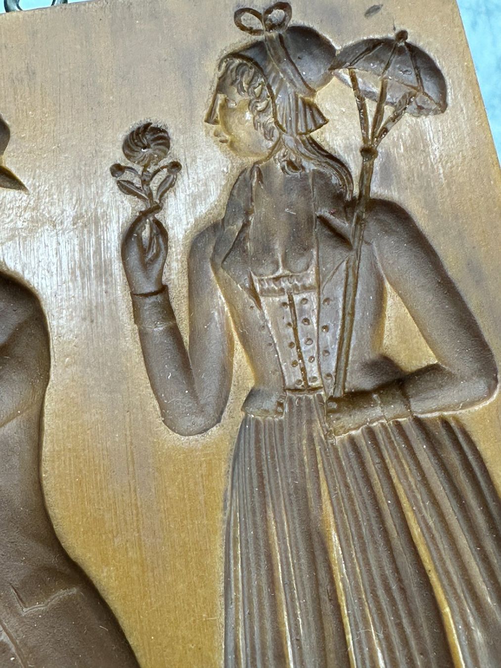 Teglie da forno: Moule à biscuits Änis-Paradise Springerle M7981 – Usato da Morges venduto da vintiques 3