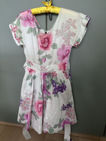 Monsoon Kleid Blumen Gr. 34 Sommerkleid