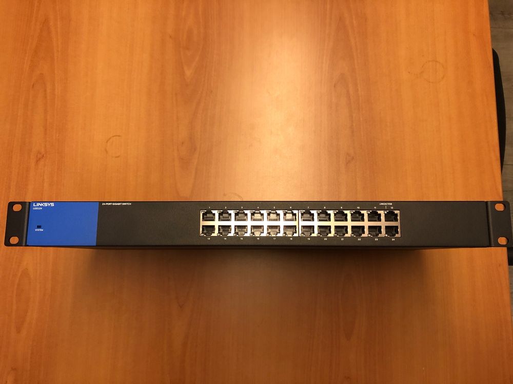 hub linksys LGS124 24 port gigabit switch Kaufen auf Ricardo