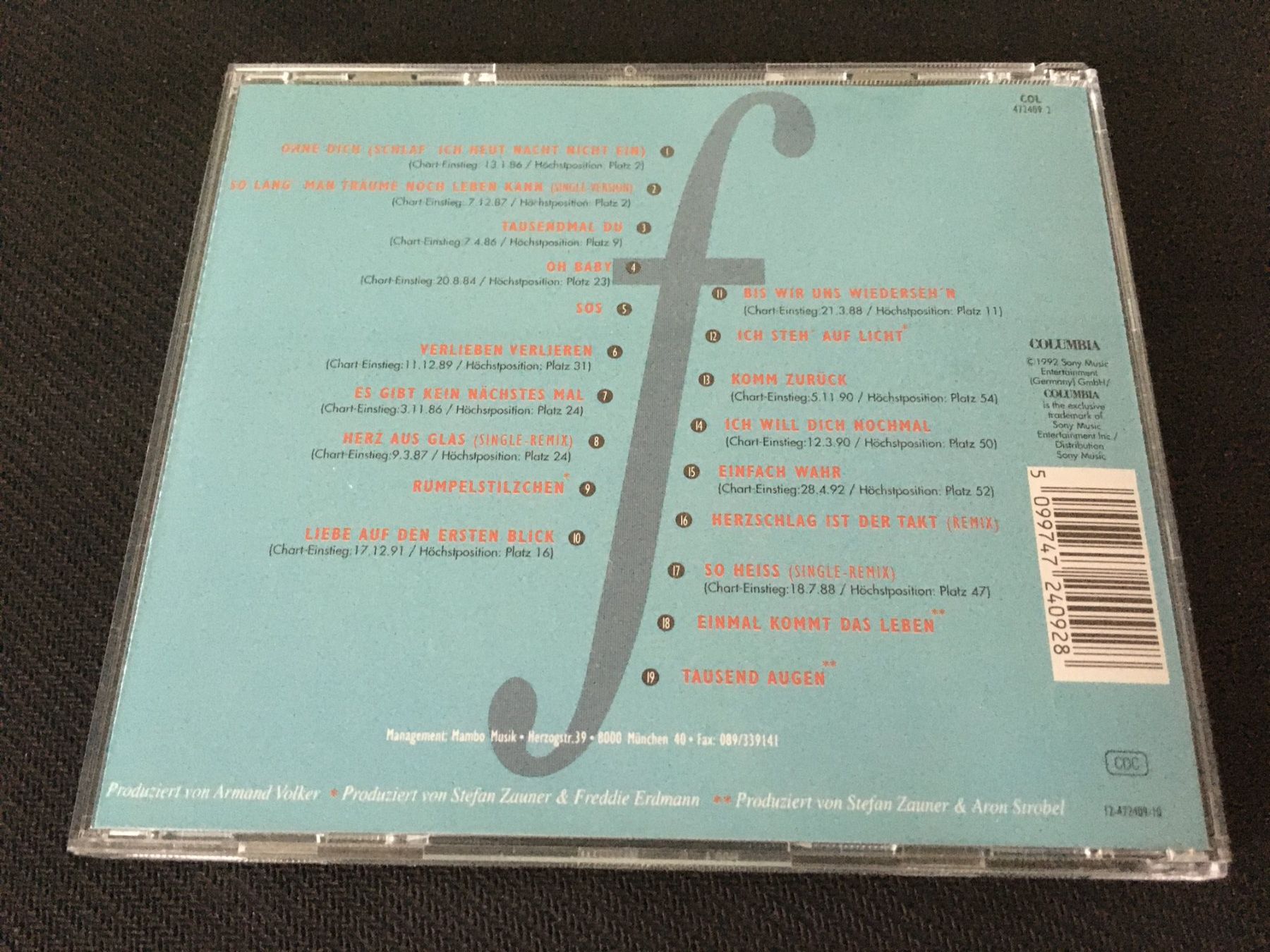 CD: Münchener Freiheit - Ihre grössten Hits -CD- – Usato da St.Gallen venduto da MedienJoe 2