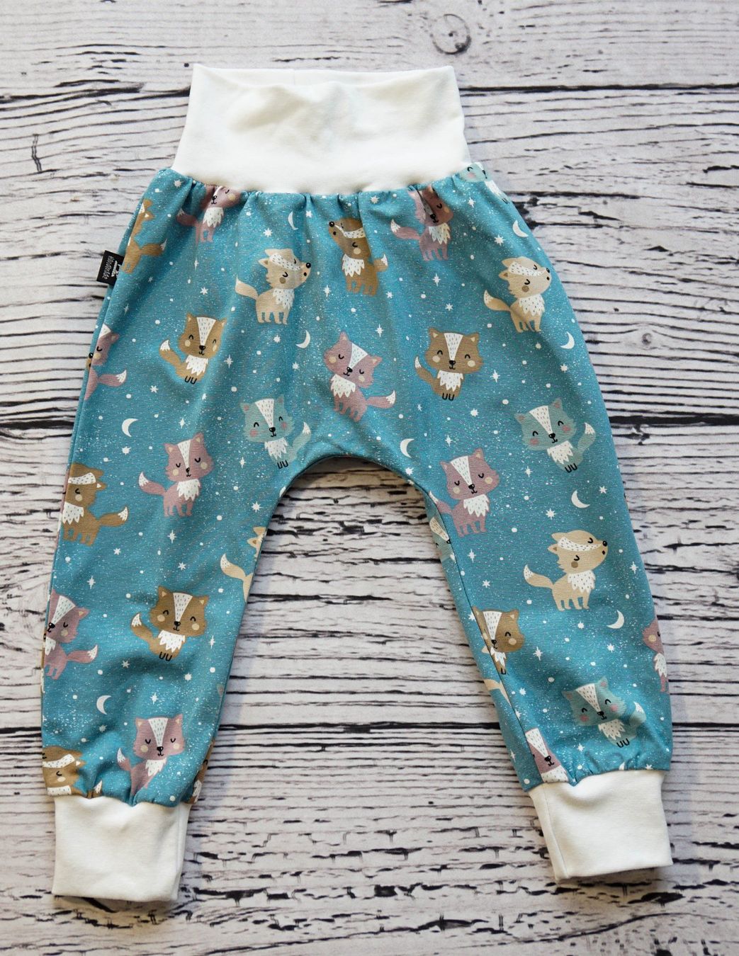 Pantaloni: Pumphose mit Wölfchen Gr.80/86 - NEU – Nuovo e nell'imballaggio originale da Zürich venduto da sambaum 1
