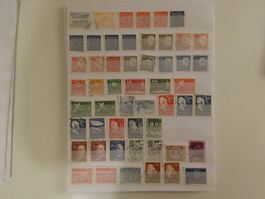 Schweden Briefmarken gestempelt 1956-1960