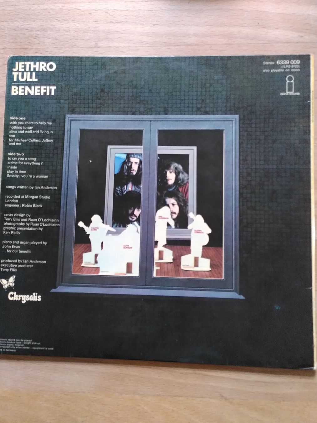 Dischi in vinile: Jethro Tull - Benefit LP, 1970 – Usato da Büsserach venduto da Bey23 1