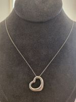Tiffany &Co. 925 Silber Open Heart Kette NP 690