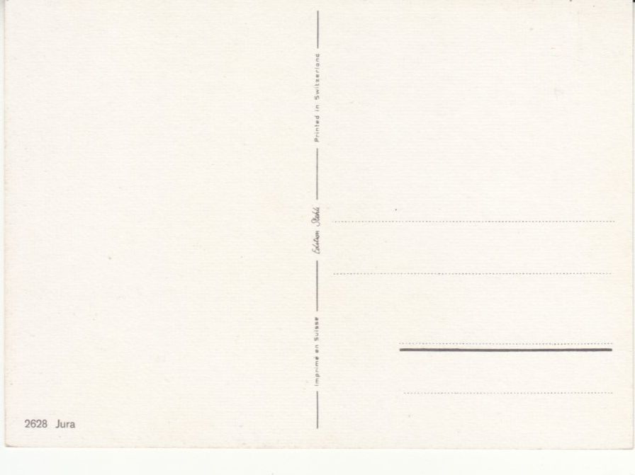 Cartoline postali: Jura ca. 1970 – Usato da Bürglen TG venduto da StampGraf 1
