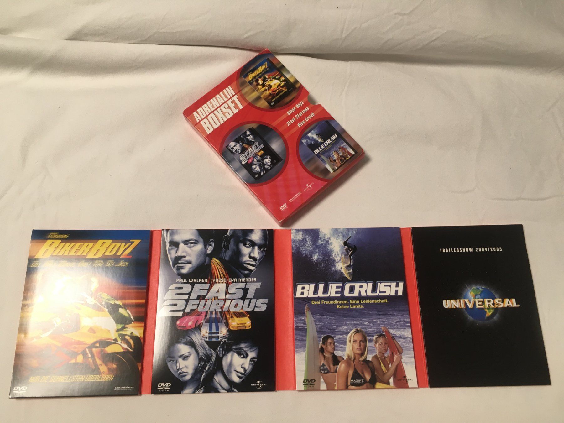 Tutti i DVDs: Adrenalin Boxset 3Filme DVD – Usato da Marbach LU venduto da Hoheduene 1