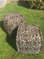 2 Polster - Hocker 