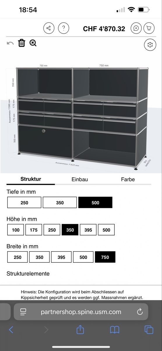 USM Regale: USM Haller Büromöbel Office oder Home Office – Gebraucht aus Winterthur von marsellus01 2