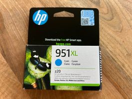 HP 951XL Cyan CN046AE Original Tintenpatrone ungeöffnet