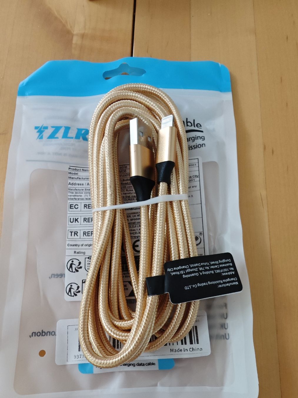 Câbles: USB Cable for IPhone 3m – Neuf avec emballage d'origine à Origlio par Arrosto