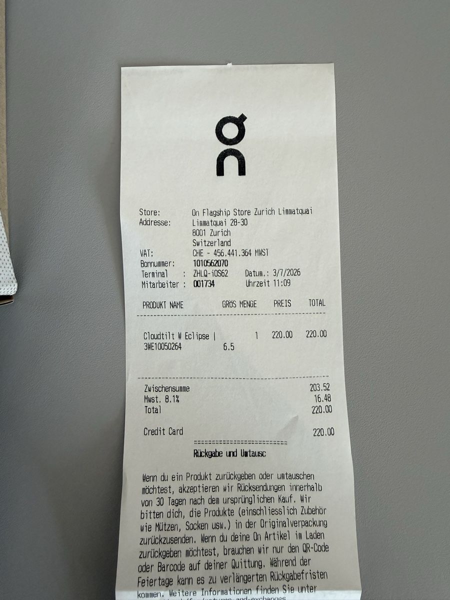 On Scarpe da donna: On Cloudtilt W Eclipse Black US 6.5 / EU 37.5 - New! – Nuovo (secondo la descrizione) da Zürich venduto da gracieteS 7