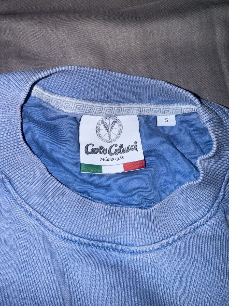Carlo Colucci Maglioni & Felpe: Carlo Colucci Pullover Grösse S Hellblau 💙 – Nuovo (secondo la descrizione) da Au SG venduto da Dadi_Mkd 2