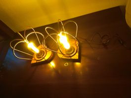 Herz Nachttisch Lampen Unikat