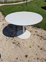Tisch rund, weiss