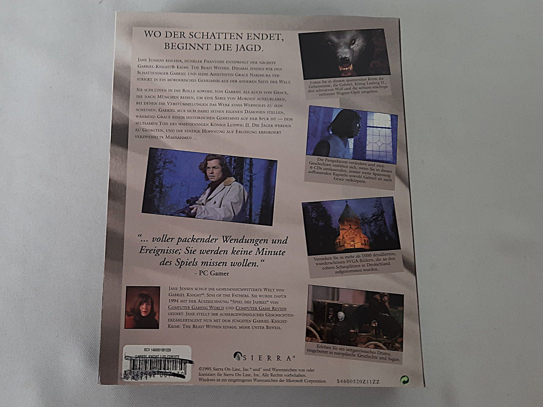 Giochi: SIERRA/JANE JENSEN: "The Beast Within" – Usato da Beinwil am See venduto da Restwert_Beinwil 2