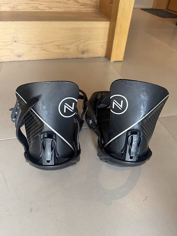 Nidecker Bindungen: Paire de fixes Snownoard Carbon - taille M – Gebraucht aus Genève von Alexandredoriel 1