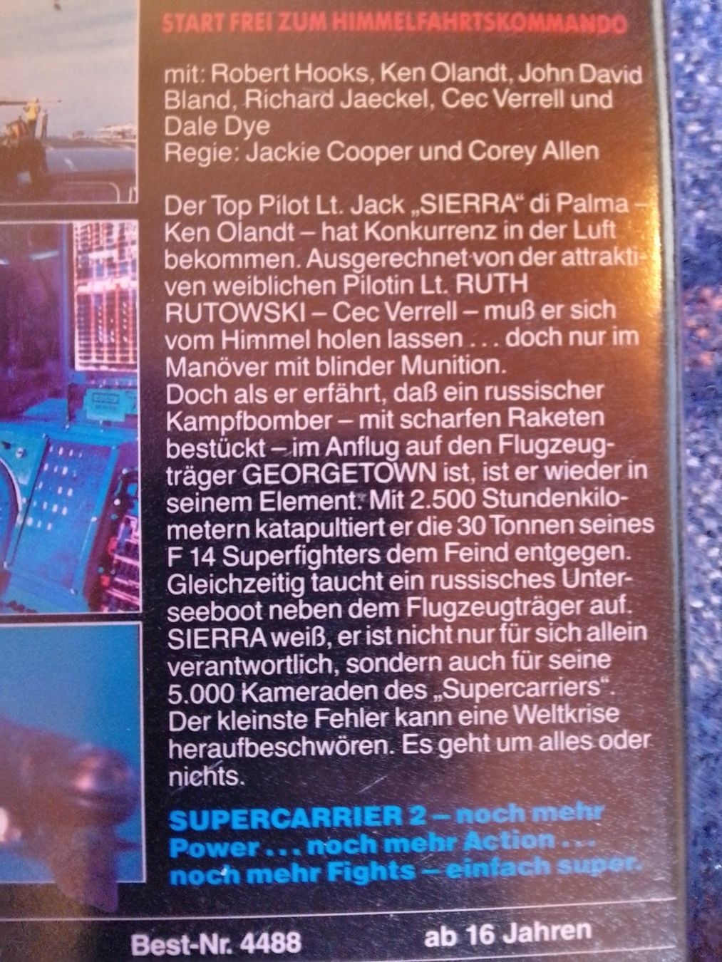 Alle VHS: Supercarrier 2 Start frei zum Himmelsfahrtskommando VHS – Gebraucht aus Remetschwil von Privatflohmi 2