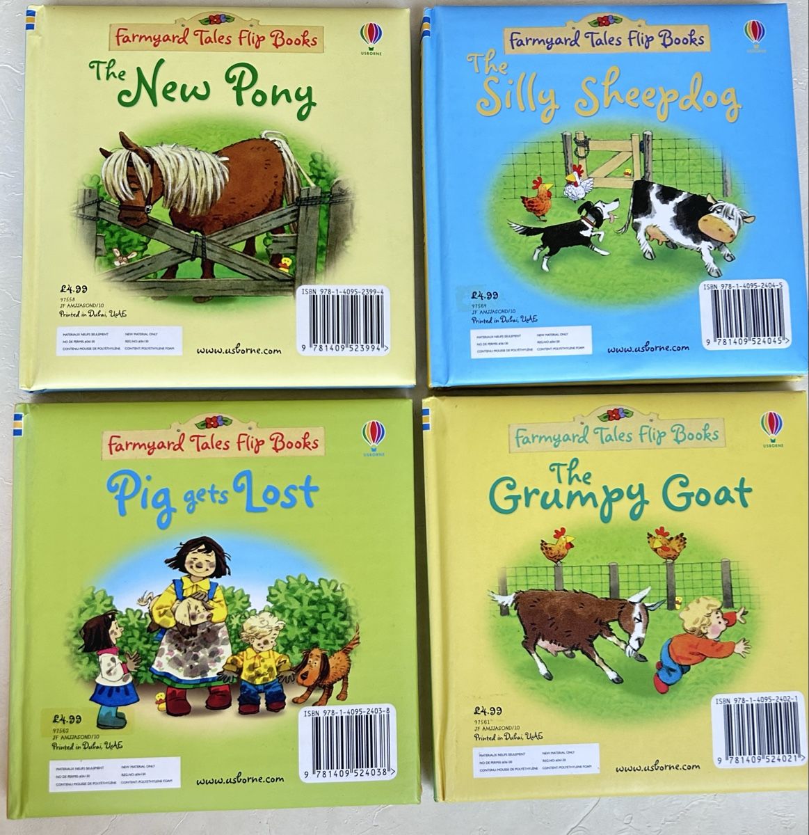 Libri: Farmyard Tales Flip Book – Nuovo (secondo la descrizione) da Egg b. Zürich venduto da egg2665