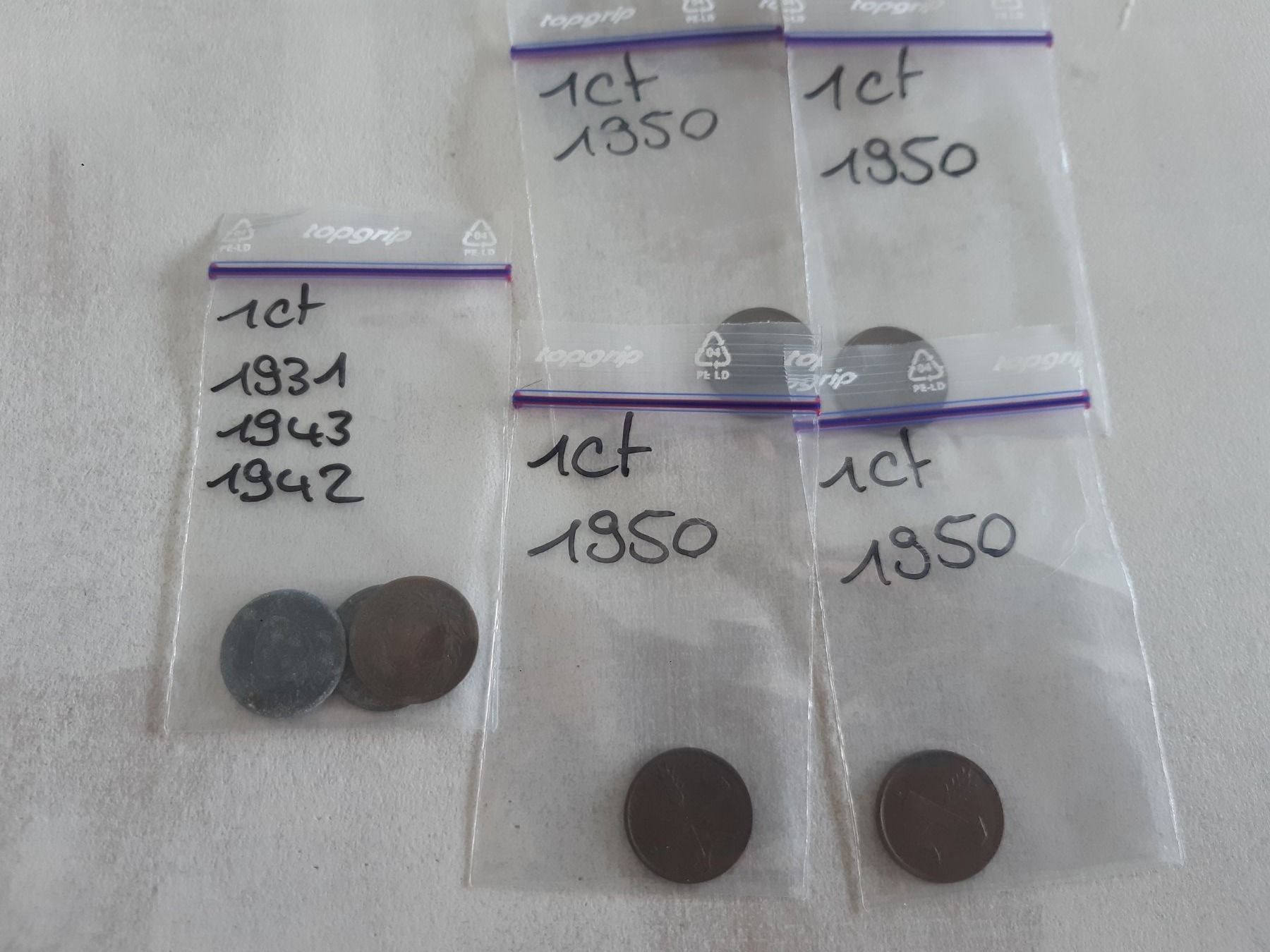 Toutes les monnaies: 1 centime suisse – D'occasion à La Place (Ayent) par Tho57
