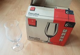 6 BIERGLÄSER (STADTBÜHLER) NEU 3 DL