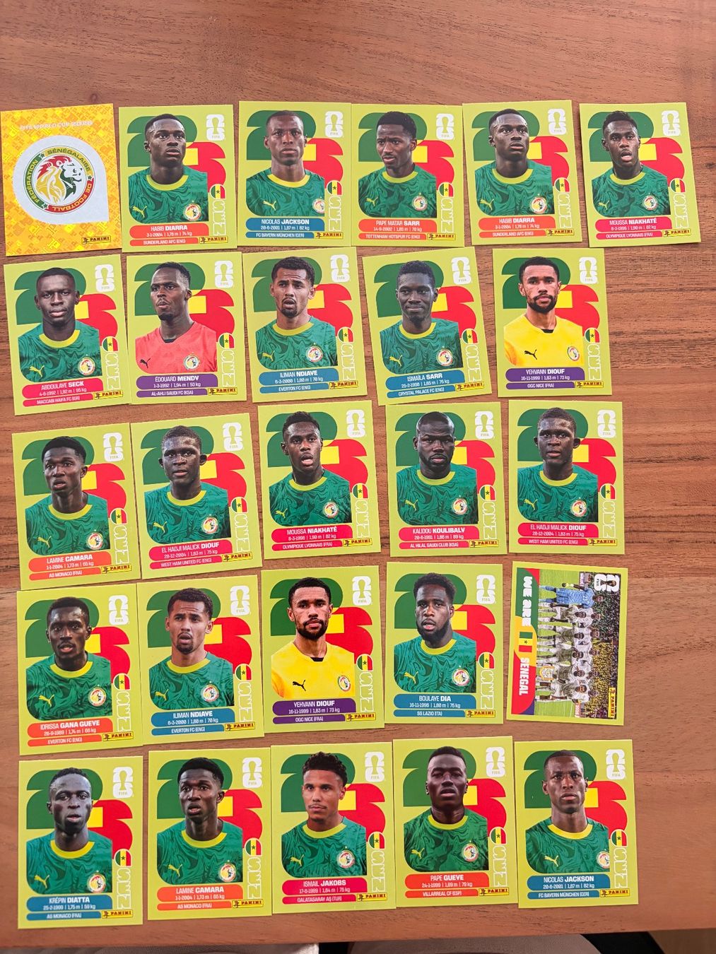 Panini Carte collezionabili: Panini Senegal SEN 2026 – Usato da Solothurn venduto da rah_g92d
